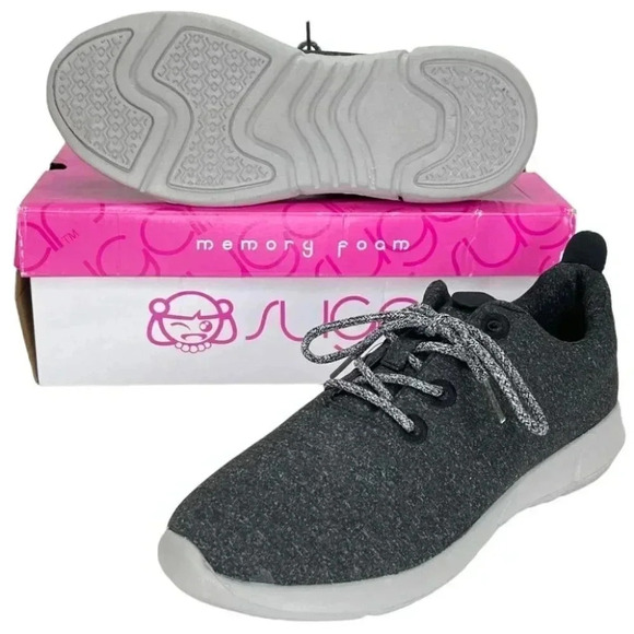 Sugar Gabber Memory Foam Insole Womens Comfort Sneaker - Picture 10 of 10